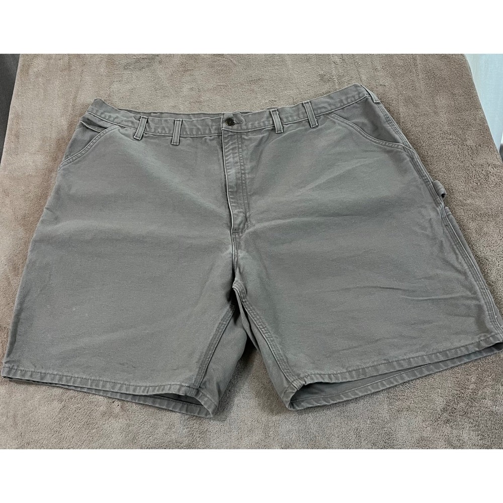 Vintage Carhartt B25 Des Carpenter Shorts Orginal Fit Men Size 46(44) Beige EUC